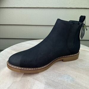 Sonoma Carsonn Chelsea Ankle Boots Faux Suede Ortholite Insoles Size 13 Mens New